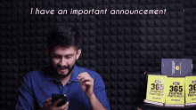 I Have An Important Announcement 143newsletter GIF