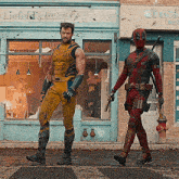 Deadpool Wolverine Walk GIF
