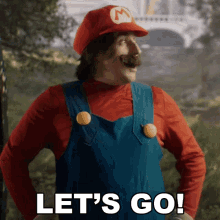 Lets Go Mario GIF - Lets Go Mario Laugh Over Life GIFs