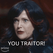 You Traitor Shax GIF - You Traitor Shax Miranda Richardson GIFs