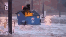 Dumpster Fire Flood GIF - Dumpster Fire Flood On Fire GIFs