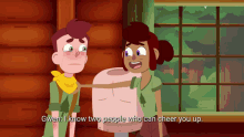 Camp Camp I Know Two People Who Can Cheer You Up GIF