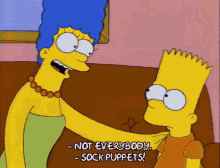 simpsons sick sockpuppets