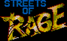 Streets Of Rage Logo GIF - Streets Of Rage Logo GIFs