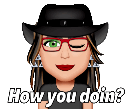 How You Doing Doin Sticker - How You Doing Doin Cowgirl Stickers