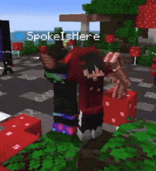 a screenshot of a video game with the name spokelshere visible