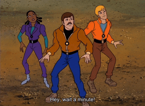 Matt exclaims 'Hey, wait a minute'