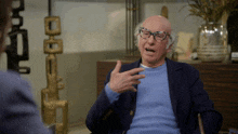 Larry David Curb Your Enthusiasm GIF - Larry David Curb Your Enthusiasm Self Disappointment GIFs
