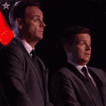 Startled Anthony Mcpartlin GIF - Startled Anthony Mcpartlin Declan Donnelly GIFs