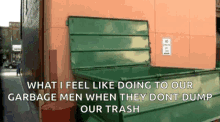 dumpster trash can hide jump to trash