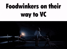 a picture of a woman and a child with the words foodwinkers on their way to vc
