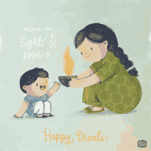 Wishing You Light And Love Happy Diwali Alicia Souza GIF - Wishing You Light And Love Happy Diwali Alicia Souza Diwali Ki Shubhkamnaye GIFs