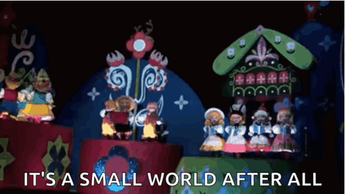 Its A Small World GIFs | Tenor