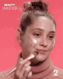 highlighter date hacks glow luminous skin brush