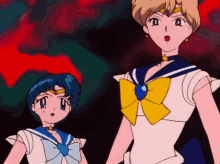 Sailor Uranus Sailor Mercury GIF - Sailor Uranus Sailor Mercury GIFs