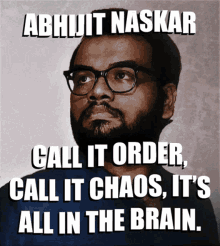 abhijit naskar naskar order chaos perception