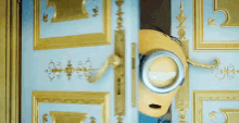 Despicable Me Minions GIF - Despicable Me Minions Opening Door GIFs