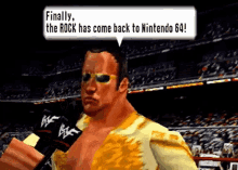 The Rock N64 GIF - The Rock N64 Wrestling GIFs