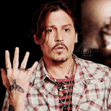 Johnny Depp Interview GIF - Johnny Depp Interview Raised Eyebrow GIFs