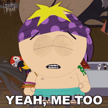 Yeah Me Too Butters Stotch GIF - Yeah Me Too Butters Stotch South Park GIFs