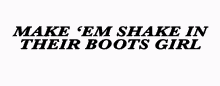 boots make