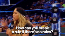 wwe carmella how can you break a rule if theres no rules no rules