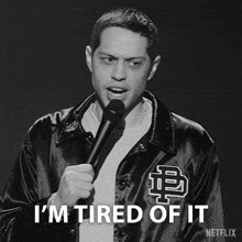 I'M Tired Of It Pete Davidson GIF - I'M Tired Of It Pete Davidson Pete Davidson Turbo Fonzarelli GIFs
