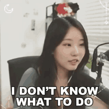 I Dont Know What To Do Jessica Kim GIF - I Dont Know What To Do Jessica Kim I Have No Idea What To Do GIFs