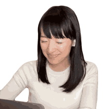smiling marie kondo good housekeeping this funny laughing