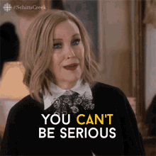 You Cant Be Serious Moira GIF - You Cant Be Serious Moira Moira Rose GIFs
