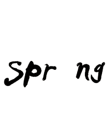 downsign spring season weather sprout