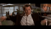 $5 Shake GIF - John Travolta Uma Thurman Pulp Fiction GIFs
