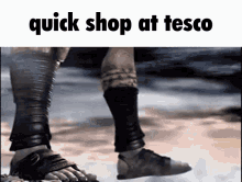 kratos the god of war do you want anything going to tesco a quick shop