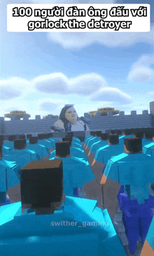 a screenshot of a video game that says gorlock the destroyer on it
