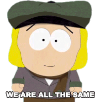 We Are All The Same Pip Sticker - We Are All The Same Pip South Park Stickers