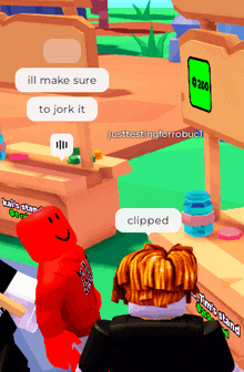 a cartoon character says ill make sure to jork it clipped