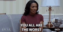 You All Are The Worst Victoria Franklin GIF - You All Are The Worst Victoria Franklin Kron Moore GIFs