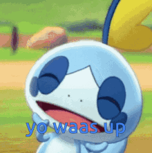 ugly yo waas up wobble pokemon smiling