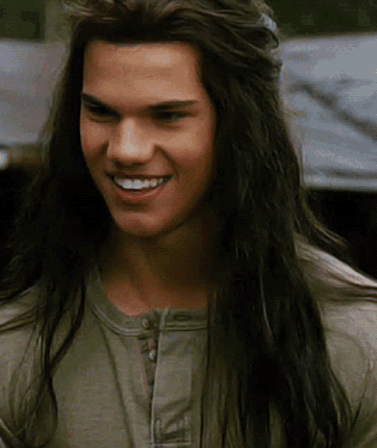 Jacob Black Twilight GIF - Jacob Black Twilight Smile - Discover & Share  GIFs