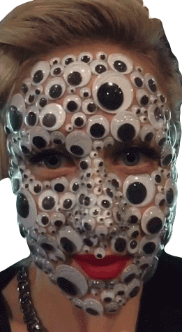 Googly Eyes This Is Happening Sticker - Googly Eyes This Is Happening Creepy Eyes Stickers