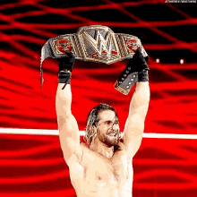 Seth Rollins Wwe Champion GIF - Seth Rollins Wwe Champion Wwe GIFs