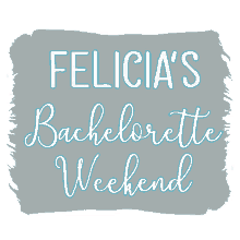 schanilec felicia felicias bachelorette weekend