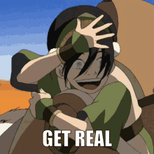 Toph Toph Beifong GIF - Toph Toph Beifong Get Real GIFs