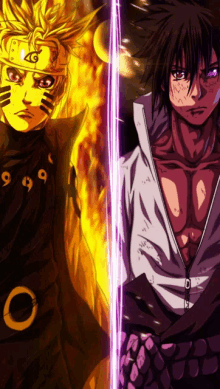 GIF naruto vs sasuke naruto classic chidori - GIF animado em GIFER