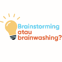 brainstorm brainstorming brainwash brainwashing out of ideas