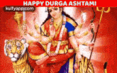 Good Wishes For A Joyous Durga Ashtami.Gif GIF