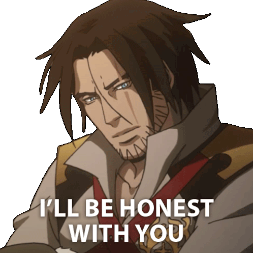 Ill Be Honest With You Trevor Belmont Sticker - Ill Be Honest With You Trevor Belmont Richard Armitage Stickers
