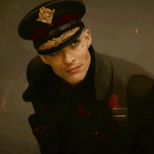 Looking Up Admiral Atticus Noble GIF - Looking Up Admiral Atticus Noble Rebel Moon GIFs
