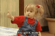 You Got It, Dude GIF - Michelle Yougotthis Yougotit GIFs