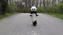 Panderz_ GIF - Panda Costume Dancing GIFs